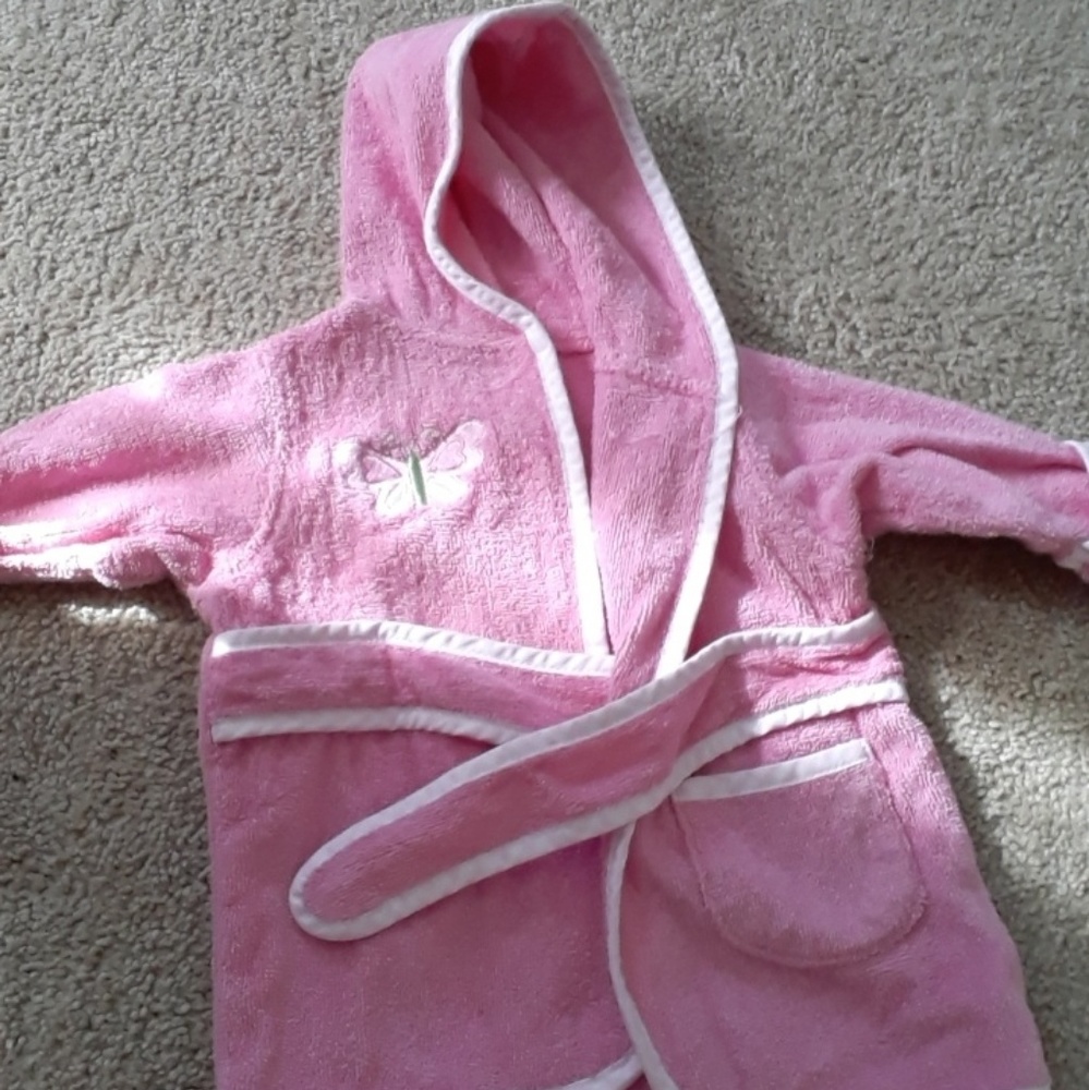 Bath Time Robe And Booties Set